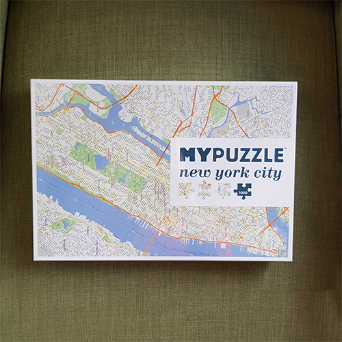 Front of cover of MYPUZZLE New York City 1000pc product