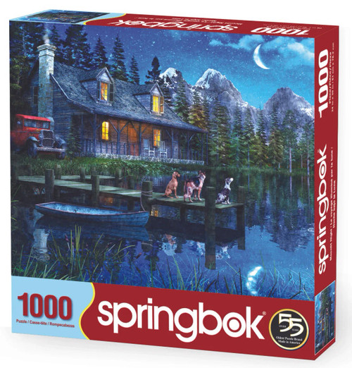 Moonlit Night 1000pc front cover of red box