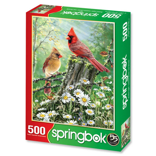 Golden Light 500pc front cover of red and green box