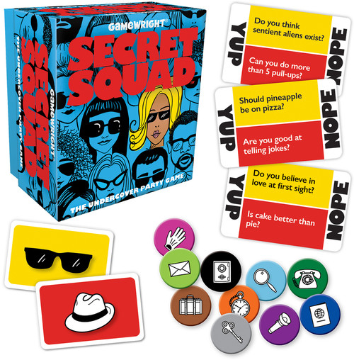 Game components cards, tokens 