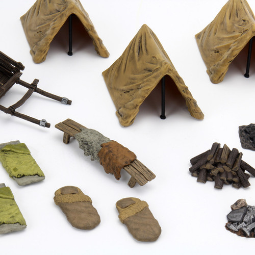 Encampment: 4D Setting close up of some pieces