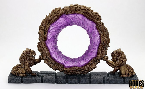 Mystic Portal—Bones Black, sample painted scheme