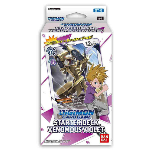 Venomous Violet, Starter—Digimon TCG (Sold Out - Restock Notification Only)