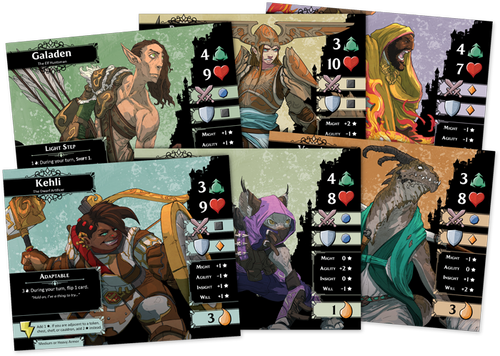 Character cards