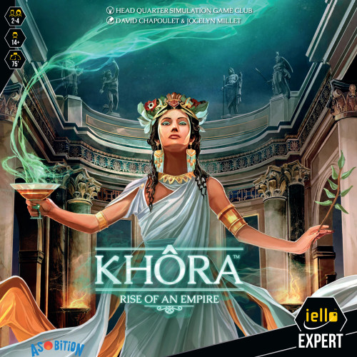 Khora: Rise of an Empire, a roman female with a chalice with magic and an olive branch