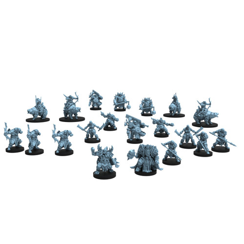 All blue minis 