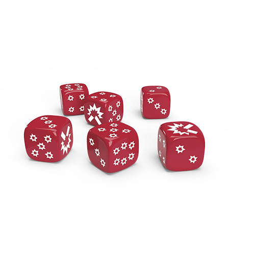 Zombicide 2nd Edition: All-Out Dice Pack 6 dice