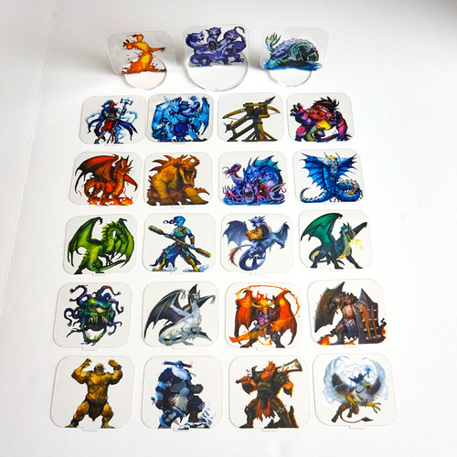 All  Legendary Horde 24pc—Flat Plastic Minis