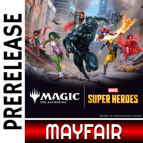 Event image, featuring Marvel Super Heroes key art