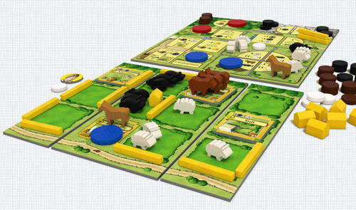 Agricola: All Creatures Big and Small, game set up