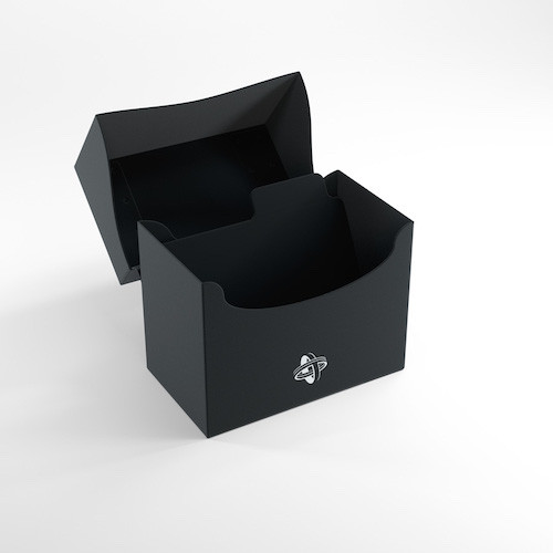 Deck box open, front view