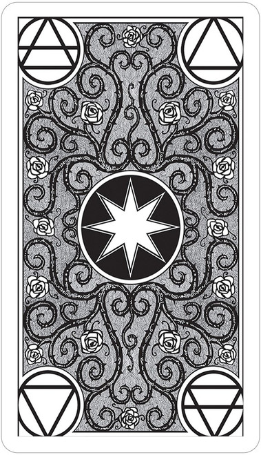Bianco Nero Tarot back of packaging