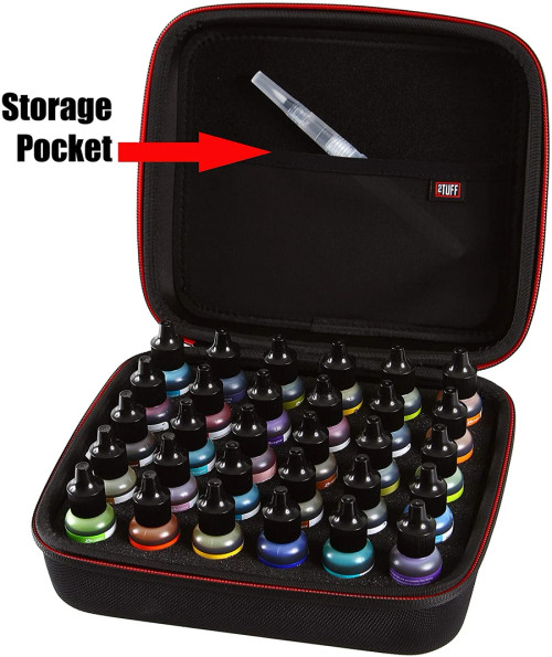 Paint Storage Case inside pocket