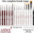 A scale of all The Army Painter brushes in range.  Tip length in mm is 4.9