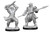 Bugbear Fighter Male–Critical Role Unpainted Miniatures  with a spear and great ax