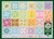 Star Quilt Seasons 1000pc featuring soft colors, quilt square stars
