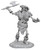 Frost Giant Skeleton—D&D Nolzur's Marvelous Miniatures W16 with an ax mid swing