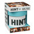 Hint Go  front of game white cup with HINT on it light teal top