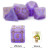 Purple Castle Huge Dice close up, 25mm vs 16 mm 