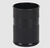 Dice Cup, Plastic, black, side view