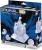 Front of packaging navy blue with a clear crystal castle