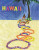 Hawaii mini puzzle image, in which a woman assembled a long line of colorful leis