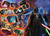 Star Wars Villainouis Darth Vader puzzle image, featuring a collage of scenes from the original Star Wars trilogy