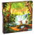 My Lil' Everdell box cover showing two personified mice crossing a footbridge with a waterfall in the background