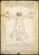 The Vitruvian Man, Da Vinci fine art puzzle image
