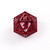 Close up of the D20