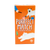 Front cover of product, an orange box with cats on it