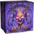 Purple front of box, with a character with glowing eyes and antlers