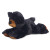 Black bear plush