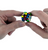 World's Smallest Rubik's Cube to scale