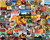 National Parks Badges puzzle image, depicting a collage of National Parks patches