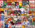 I Love Baseball puzzle image, depicting a collage of classic baseball images