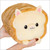 Hands holding the loaf cat mini squishable plush
