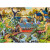Countryside Bridges wooden puzzle completed image