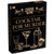black front of game box with gold lettering and cocktails and ingredients
