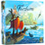 Everdell Farshore box cover showing anthropomorphized creatures on a sailboat approaching an island.