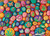 Southwest Stones puzzle image, depicting colorfully painted stones