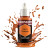 Warpaints 18ml bottle with White cap:  Lava Orange