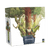 Front of game box, white box with a forest coming out of a camera lens