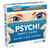 Psych game box, depicting a pair of eyes looking over a card