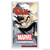 front of packaging featuring silk with webs coming out of their fingers
