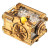 the wooden marble run, money box displaying where the coin goes with a marble run on top of unit