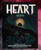 front cover of book, dark with 3 glowing candle like lights