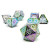 Closeup on the twenty sided die