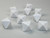 Blank eight-sided dice