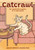 Cover art, depicting a cat climbing on a couch and playing with knitting needles